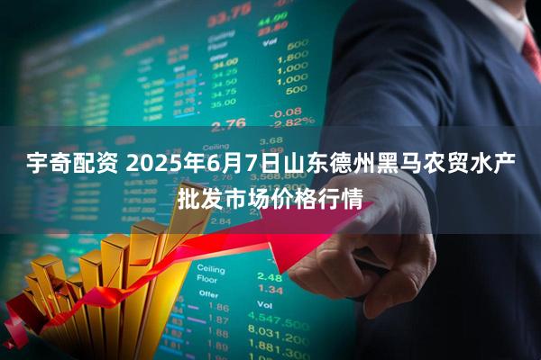 宇奇配资 2025年6月7日山东德州黑马农贸水产批发市场价格行情
